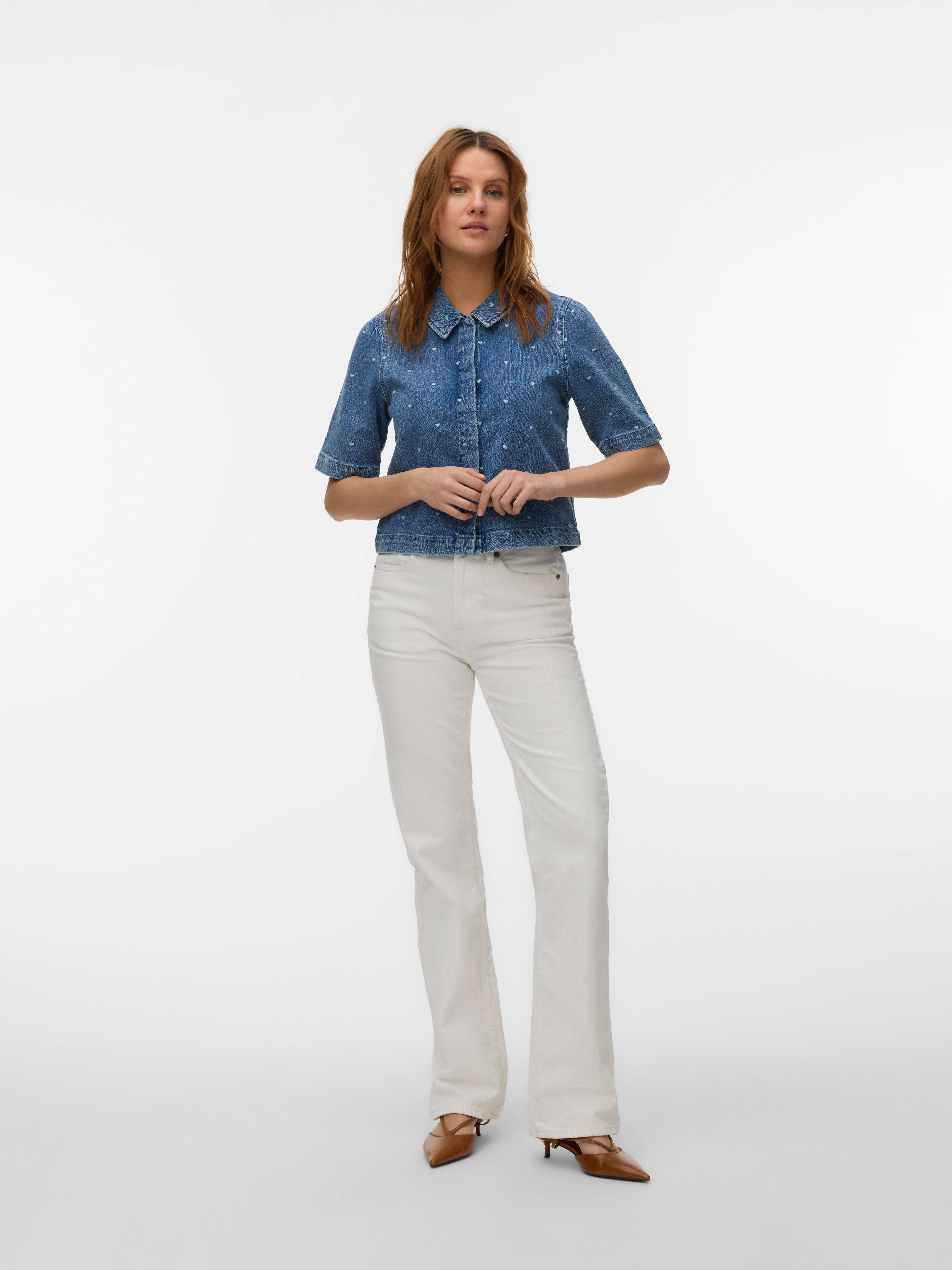 VMDIONNE Denim overhemd