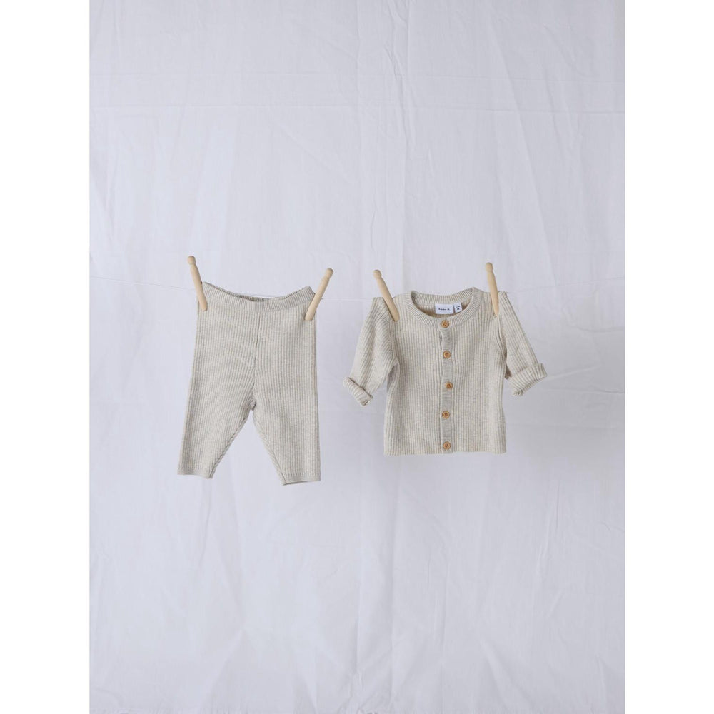 Køb Name It Peyote Melange Obi Strik Cardigan