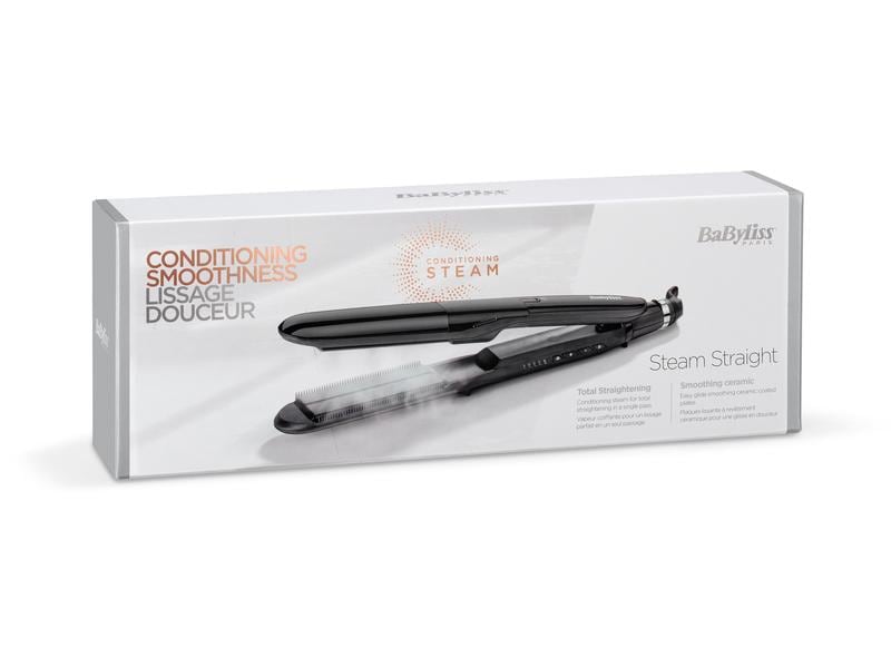 Babyliss Haarglätter Steam Straight Streckeisen mit Dampf