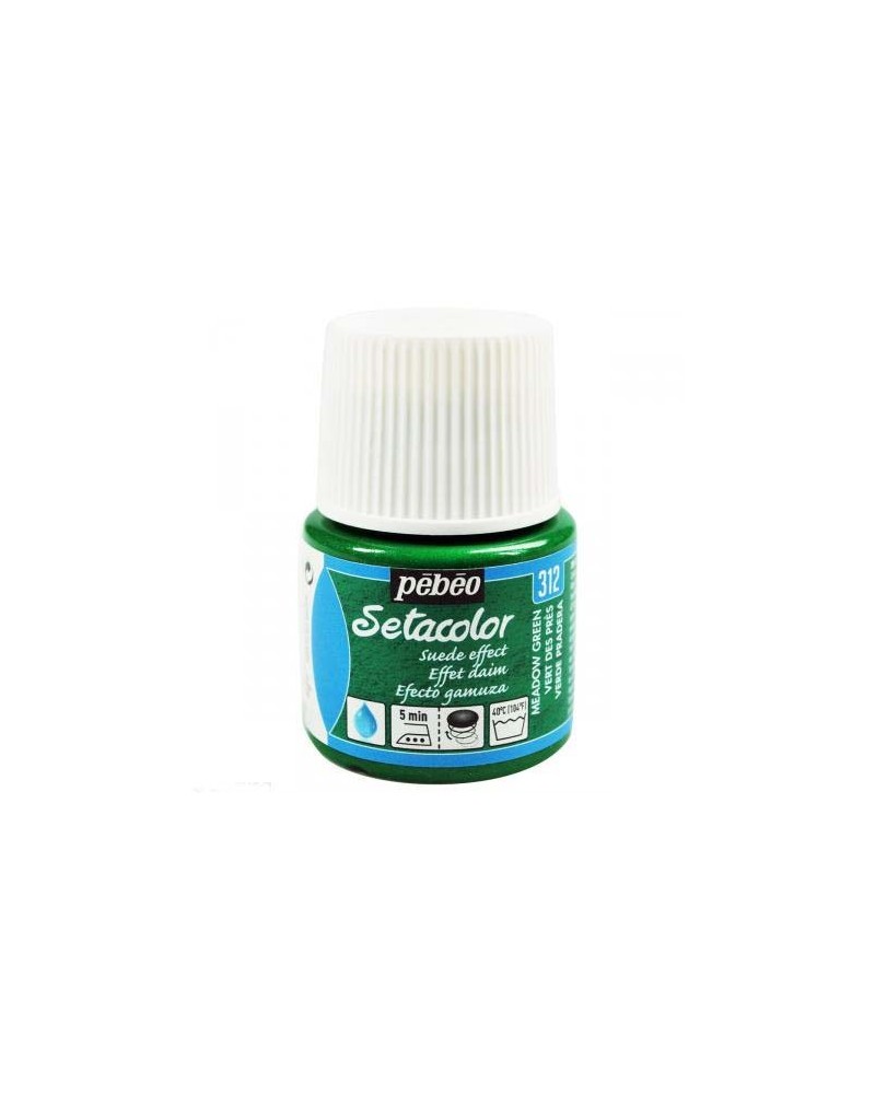 Setacolor effet daim Vert des pres