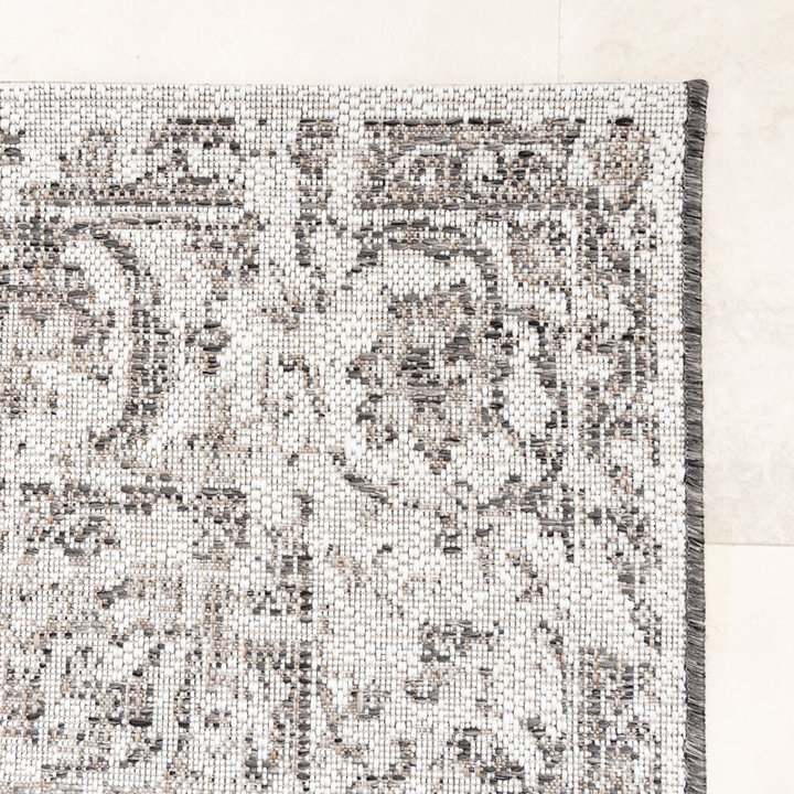 Vintage buitenkleed - Victoria Oriental Grijs | Stijlvol