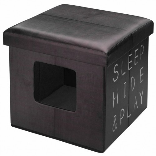 Baú-cama estilo lava-jato, preto
