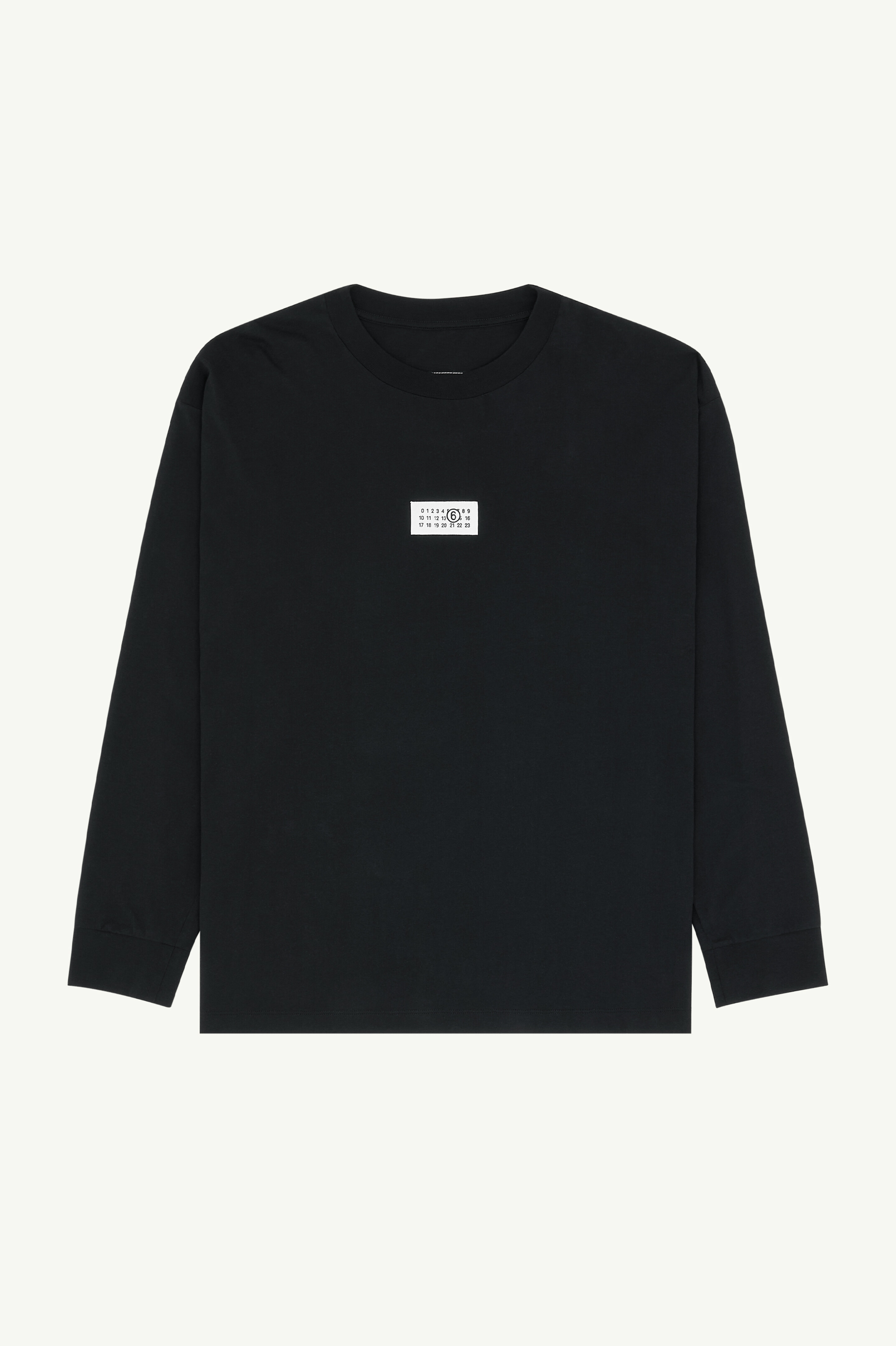 T-shirt en coton pour homme | MM6 Noir