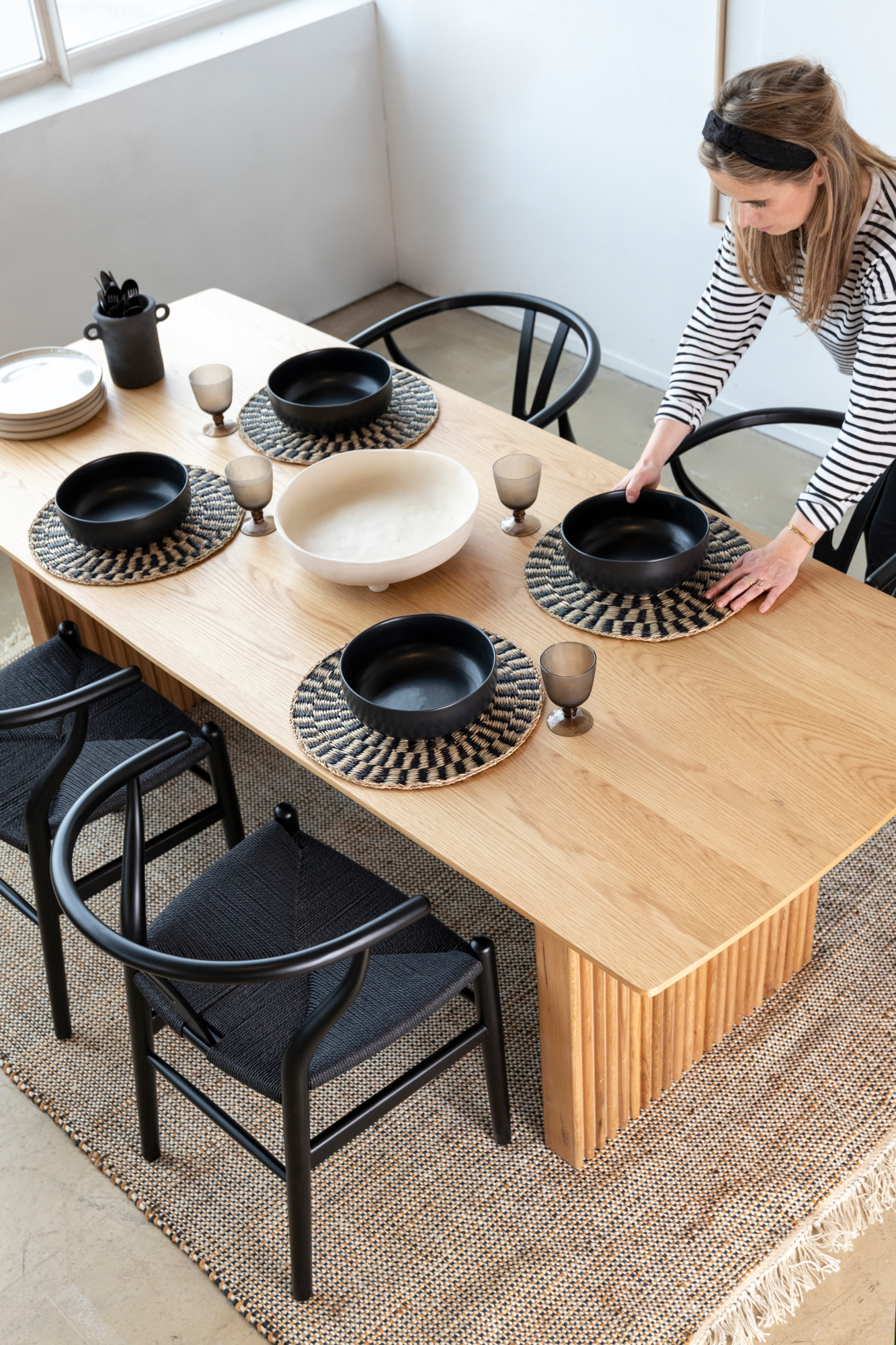 Kom Alva naturel Ø15,3 cm  - set van 6