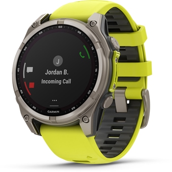 Garmin Fenix 8 Solar 47 mm Sportuhr Graphit / Titanium