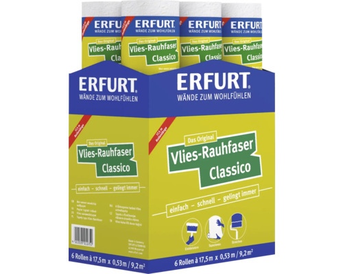 Erfurt vliesbehang met rauhfaser 1003494 Classico 17,5x0,53 m