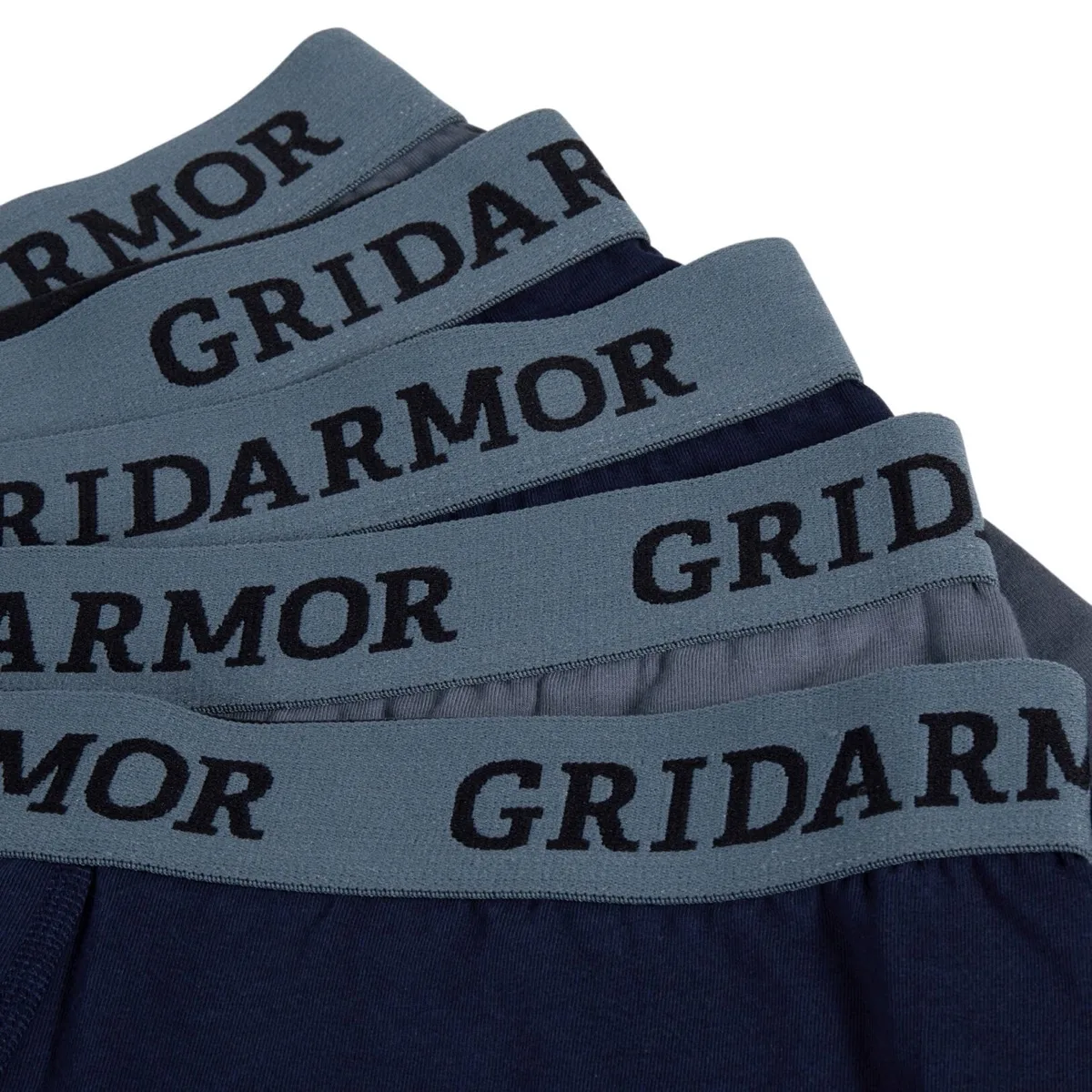 Gridarmor Men's Steine 5p Cotton Boxers 2.0 Multi Color