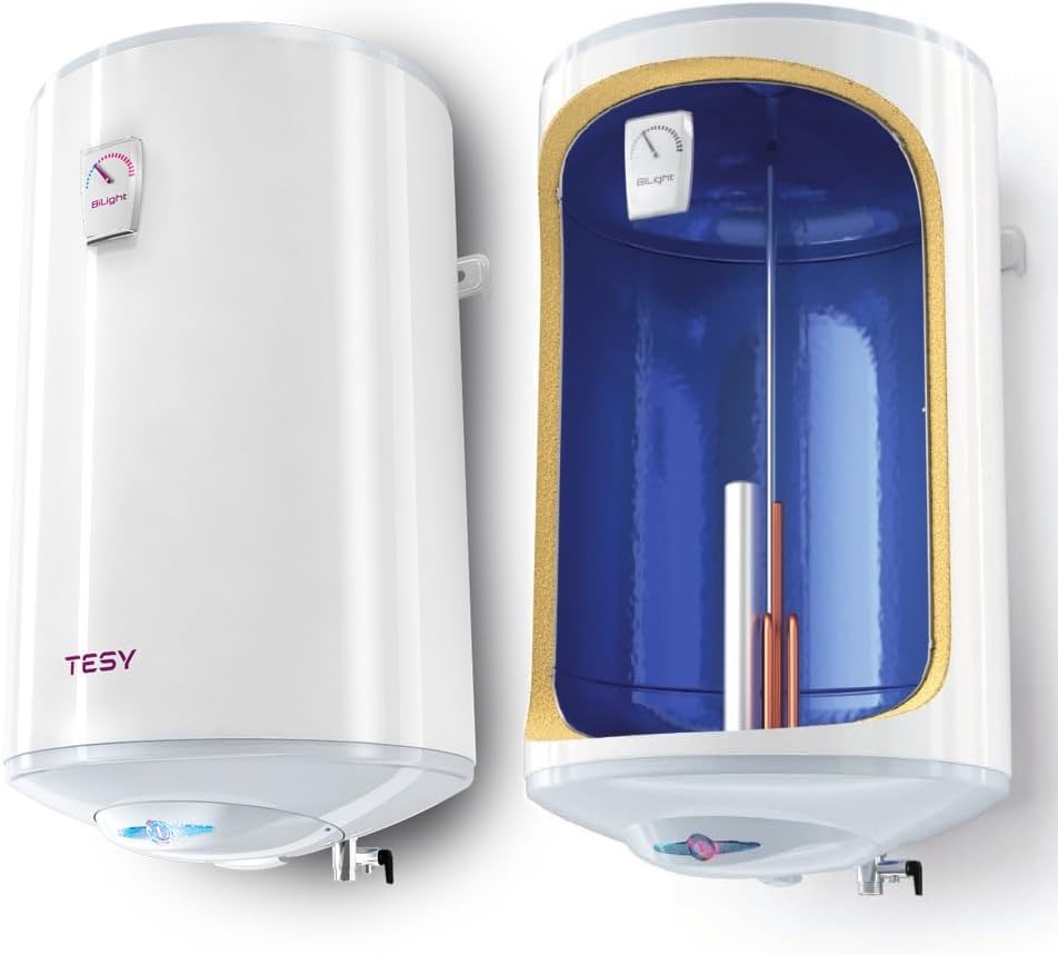 Warmwasserspeicher Elektrospeicher wandhängender Boiler mit 2,0 kW - 230 Volt Heizleistung Elektro - 50 L Liter
