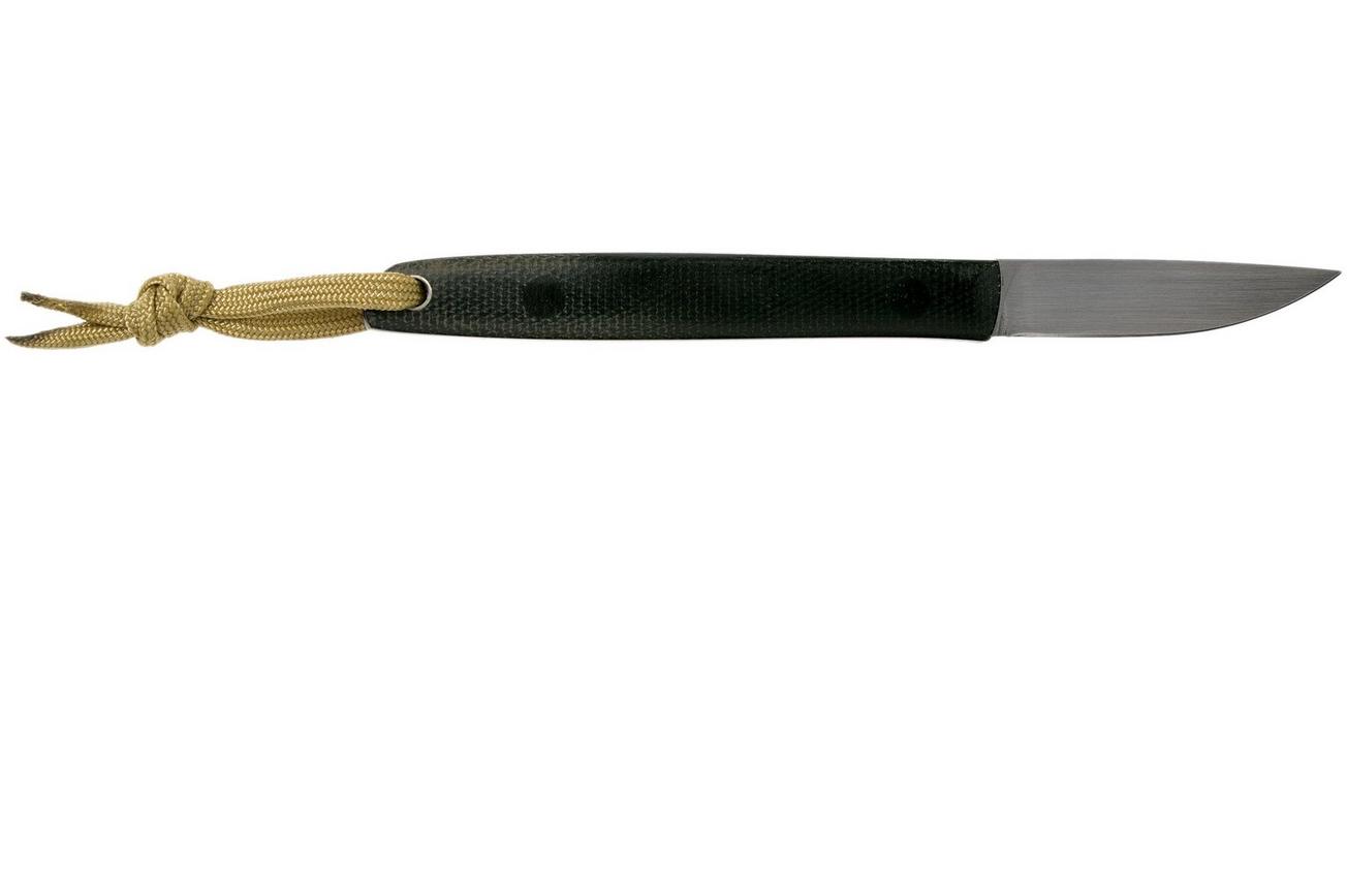 Ohta OFB SS 50 Black Canvas Micarta vaststaand mes