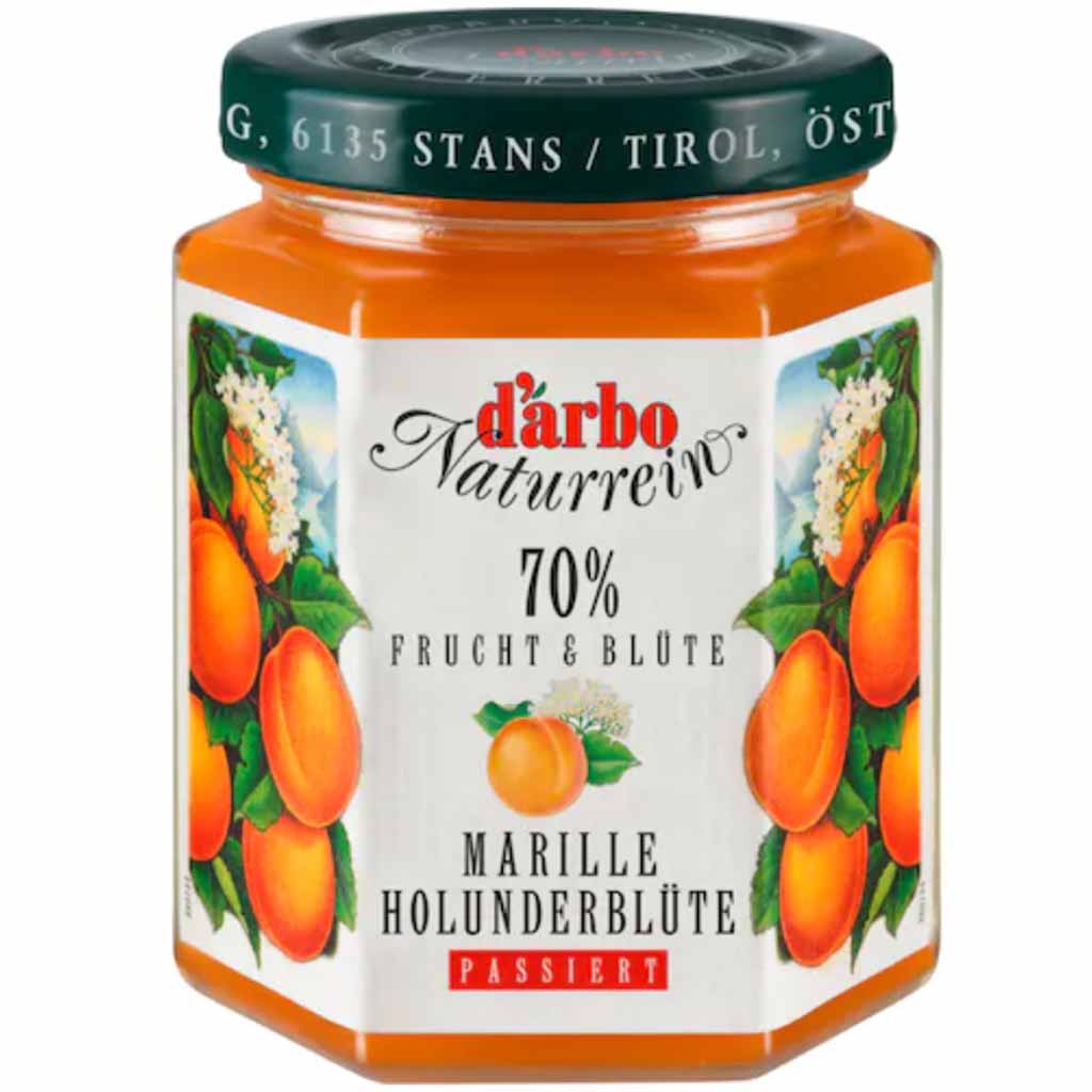 Darbo Fruchtaufstrich Marille & Holunderblüte 200g MHD:2.7.26