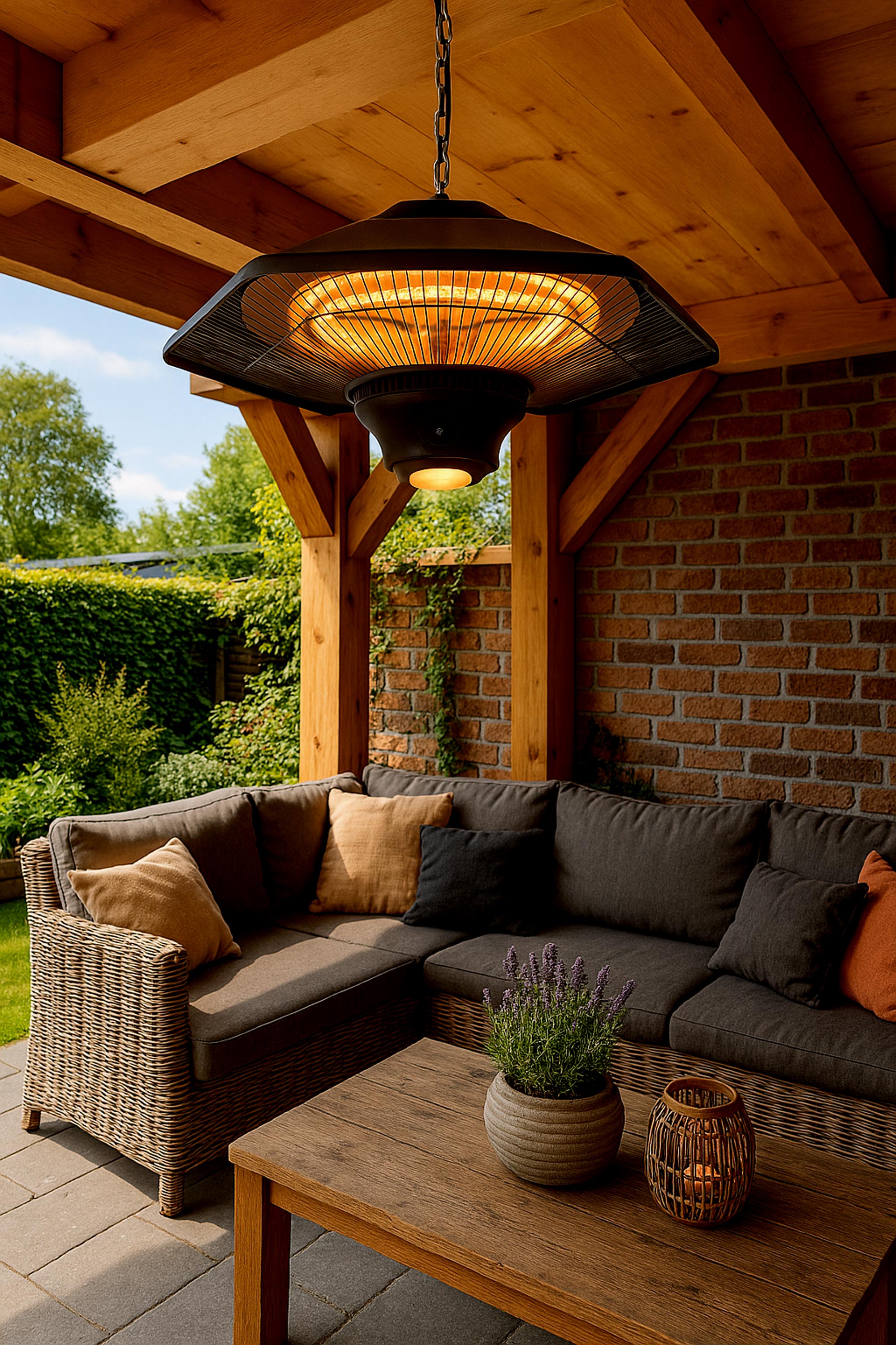 Fullcomfort I-Red Heat & Light terrasverwarmer - 2000 watt