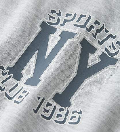 Name It - T-Shirt - NkmValix - 2er-Pack - Light Grey Melange/Bla