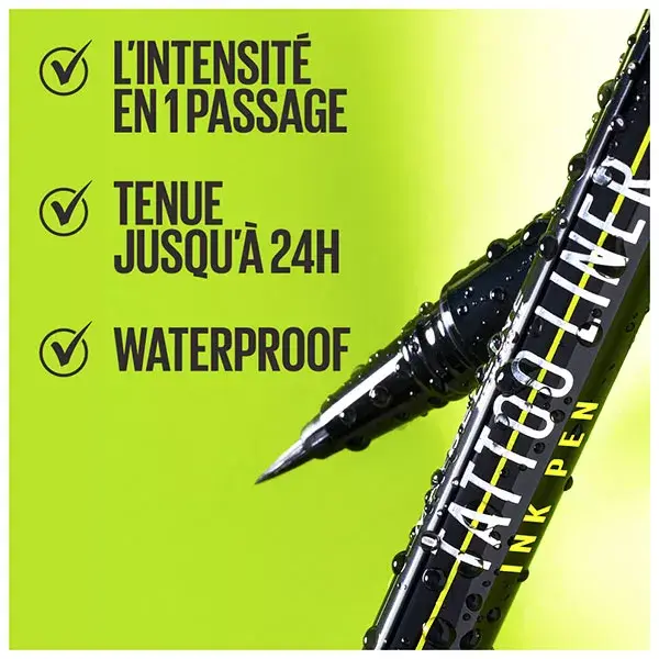 Caneta delineadora Maybelline New York Tattoo Liner BL 1ml