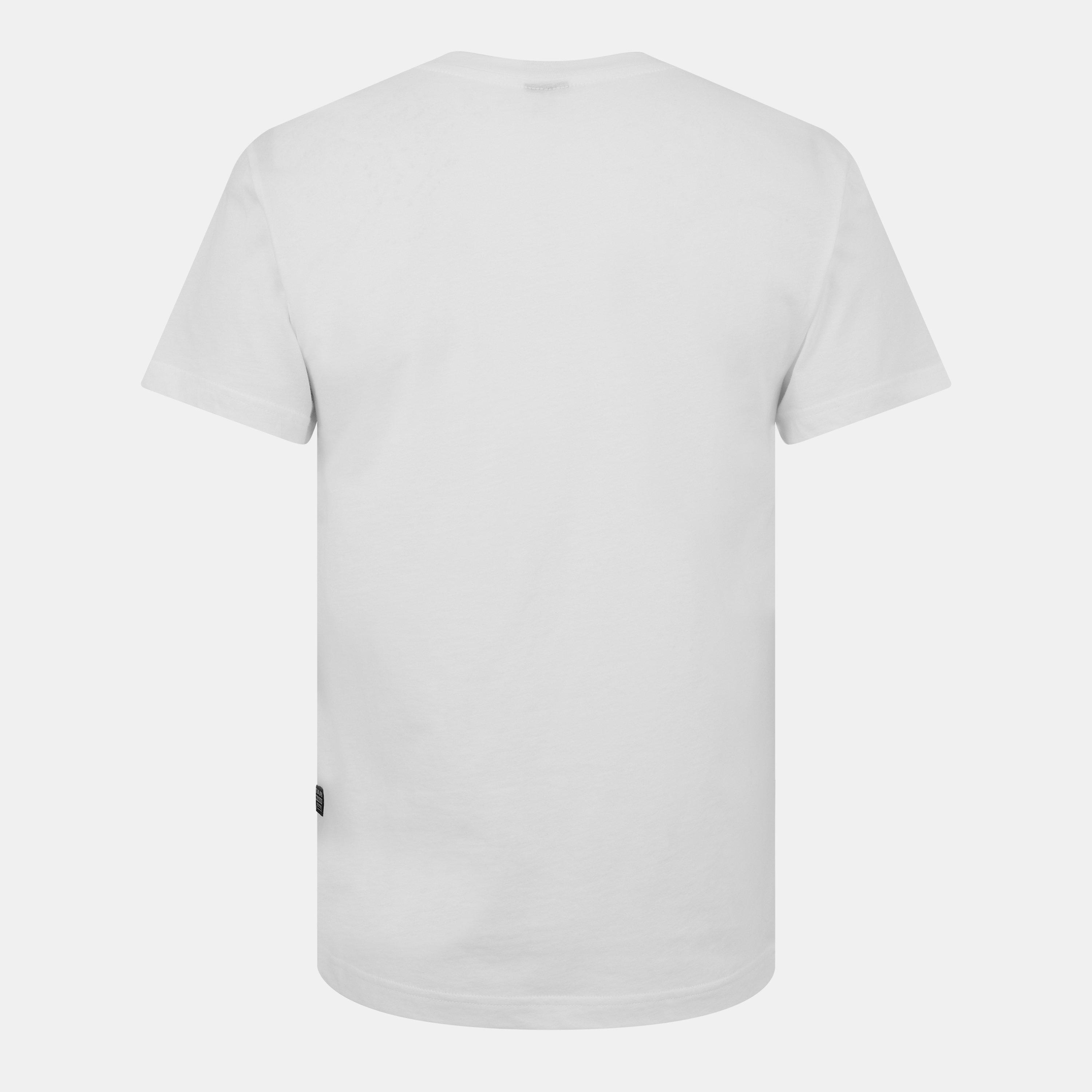 G Star Triple Logo Graphic T Shirt