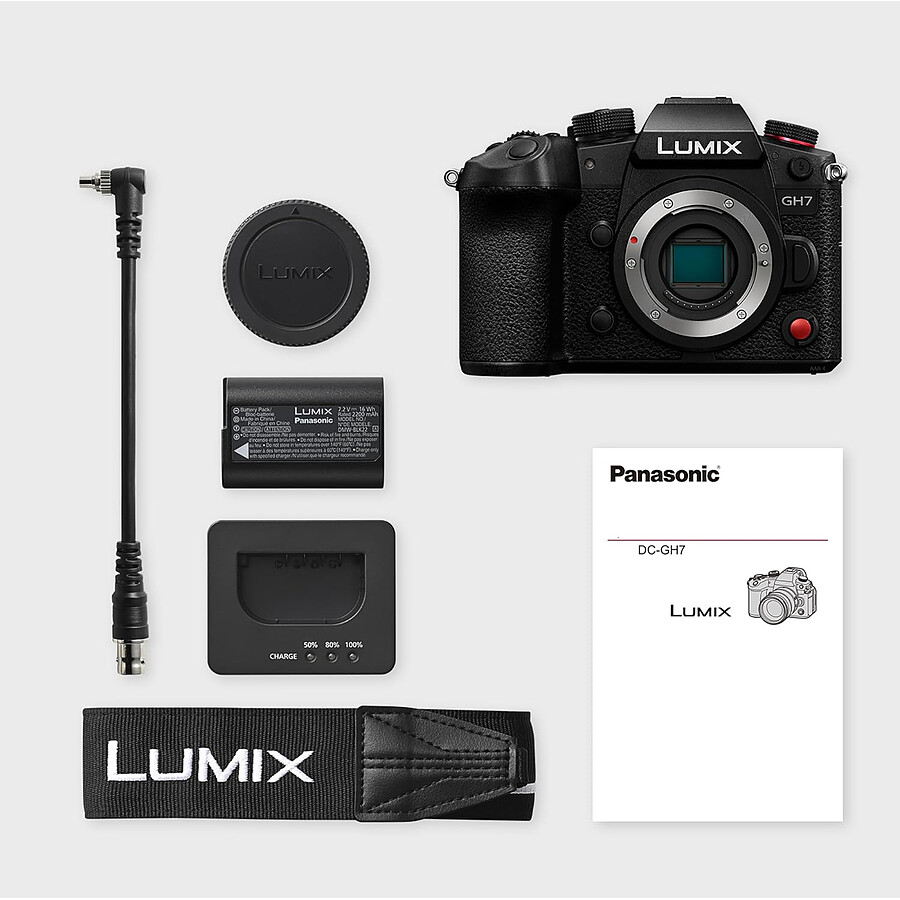 Panasonic Lumix DC-GH7 Noir (boitier nu)