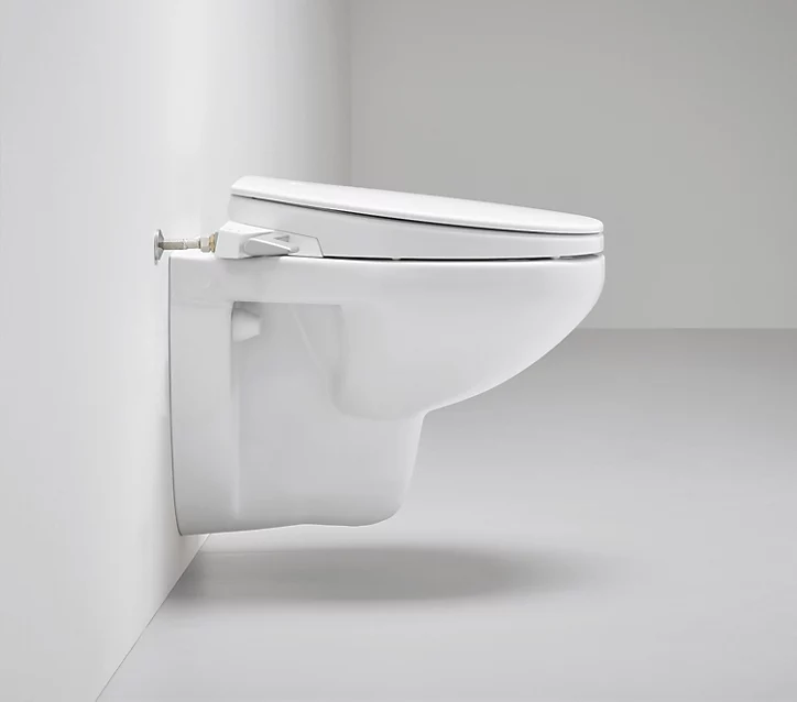 Abattant WC lavant Bau avec frein de chute blanc Grohe