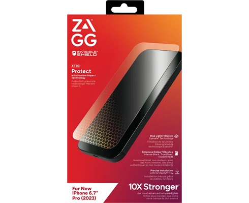 InvisibleShield Glass XTR3 Apple iPhone 15 Pro Max