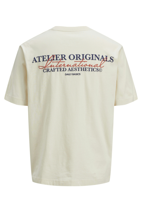 Jack & Jones ecru heren t-shirt