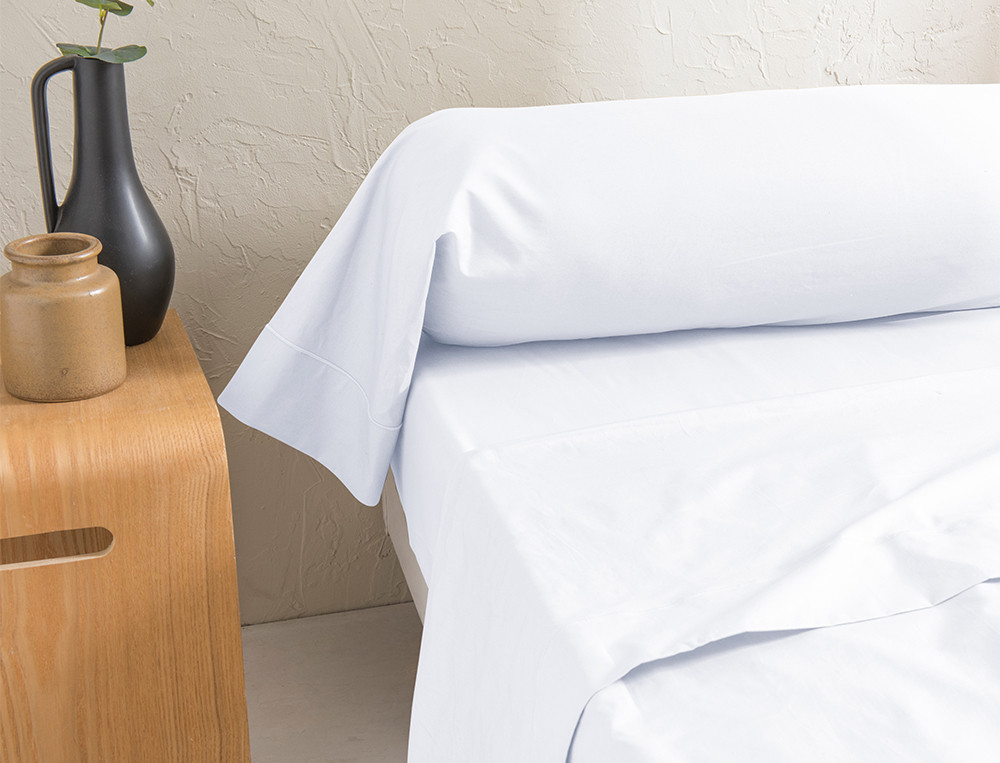 Taie de traversin-Percale