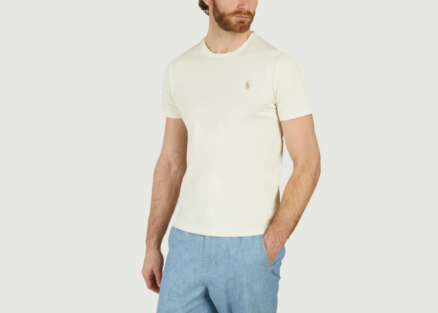 T-shirt siglé custom slim fit Polo Ralph Lauren