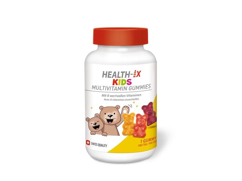 HEALTH-IX Multivitamin Gummies Kids 120 g Nahrungsergänzungsmittel für Kinder mit Vitaminen