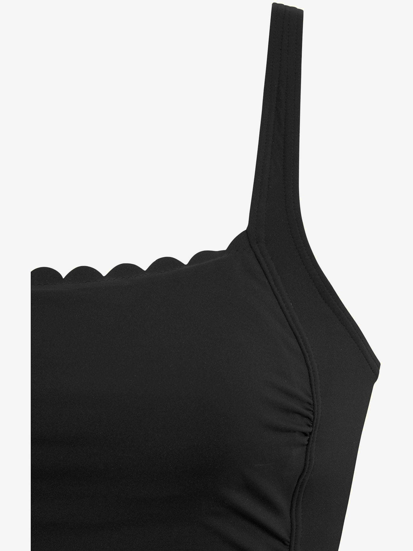 Maillot de bain bords ondulés au laser