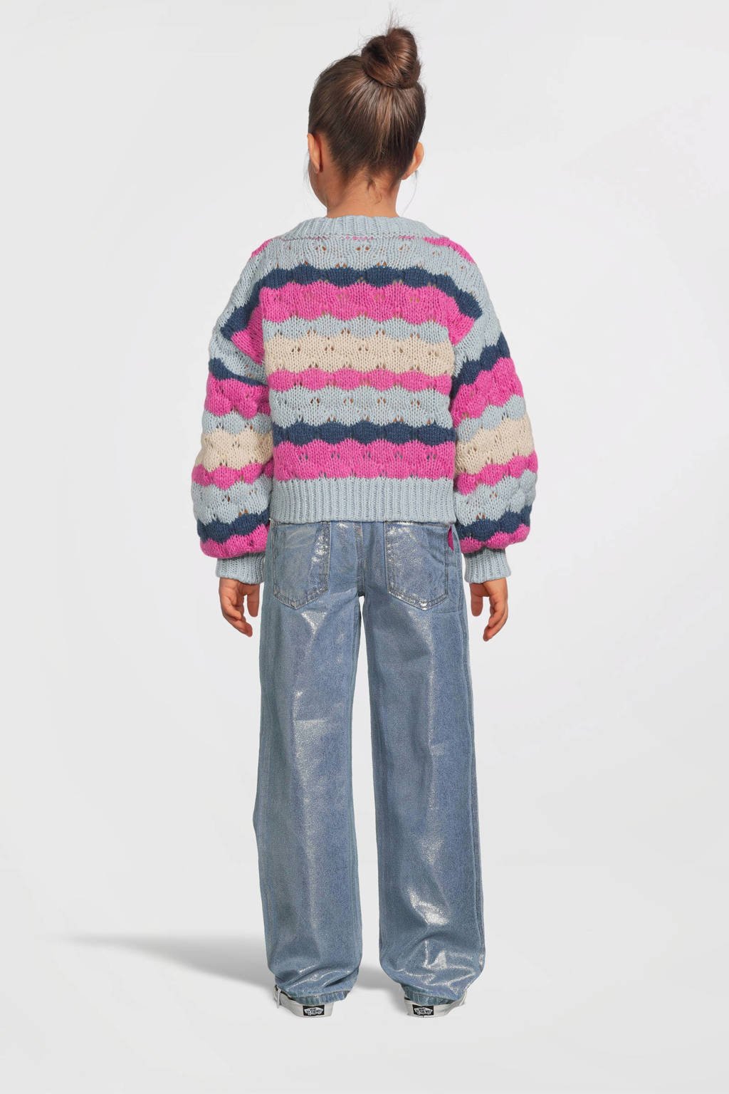 NAME IT gebreide trui roze