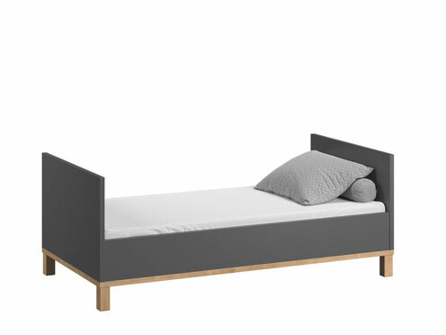 Chambre DUO ALTITUDE lit 70x140+commode Gris - VOX