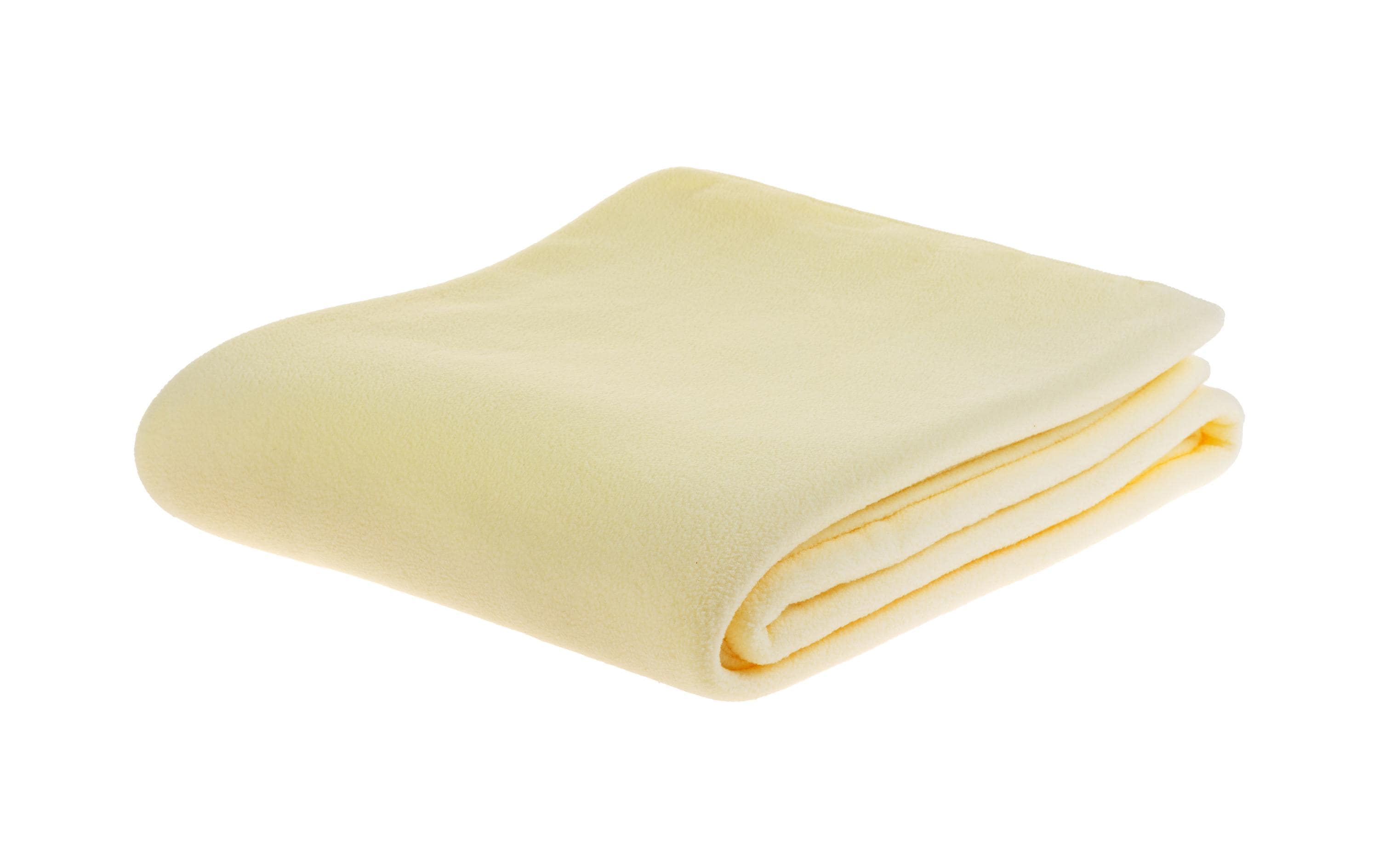 Decke Fleece Polar 150 x 210 cm, ElfenbeinFlauschige Fleecedecke