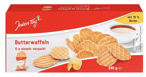 Jeden Tag Butterwaffeln
