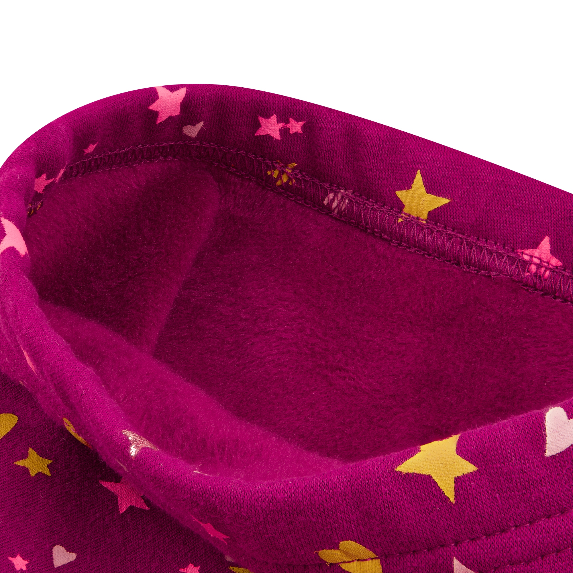happy girls Sweatleggings  im tollen Sternen-Herzen-Alloverprint