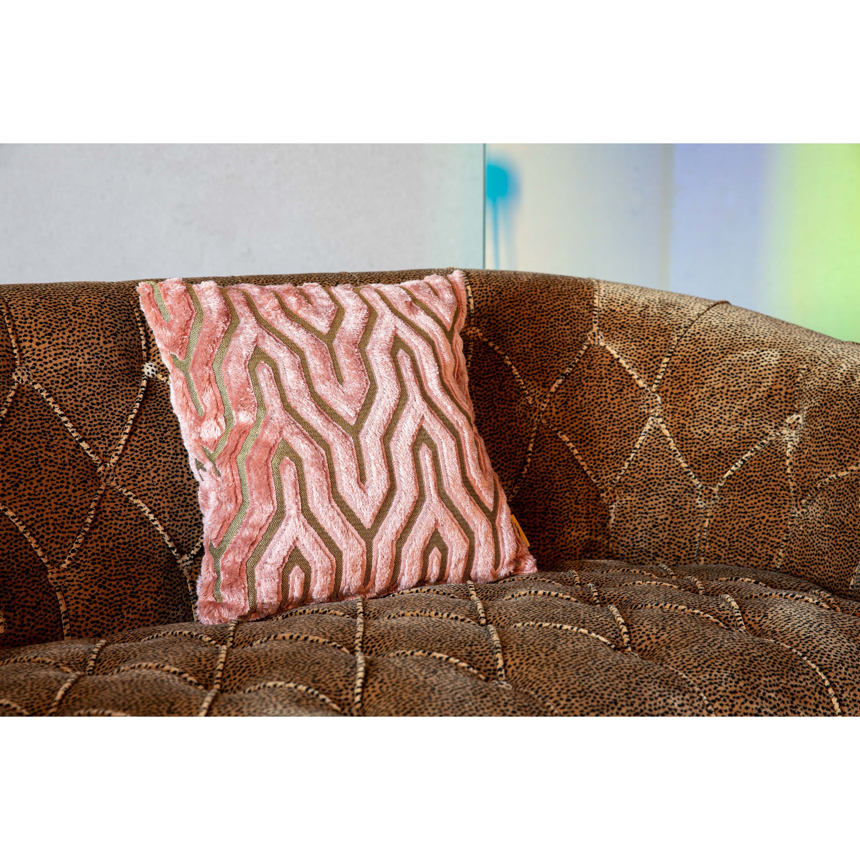 Bold Monkey Too Pretty To Sit On Panter bank - Multi colour