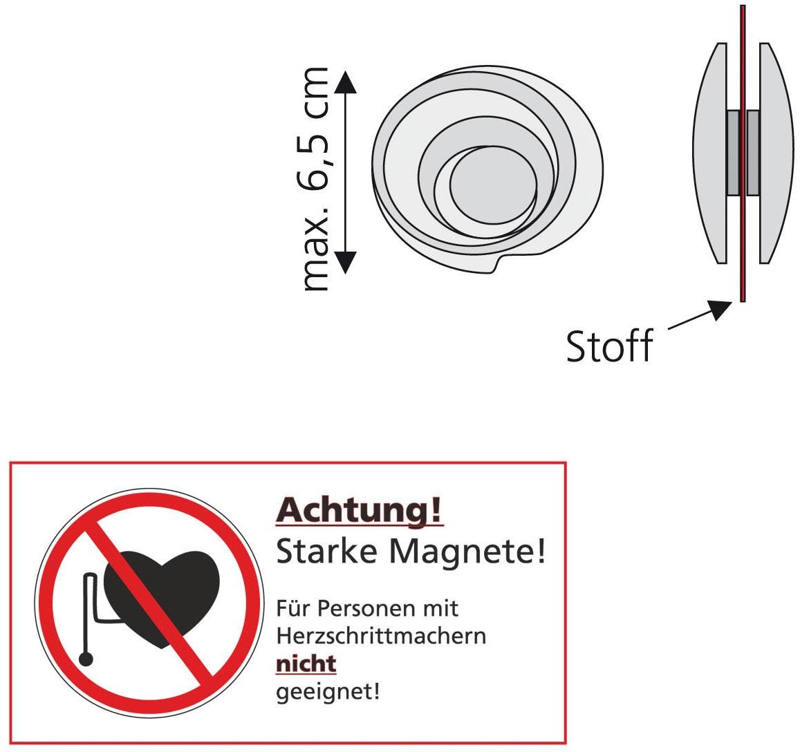 Liedeco Dekomagnet »Schnecke« für metallische Flächen