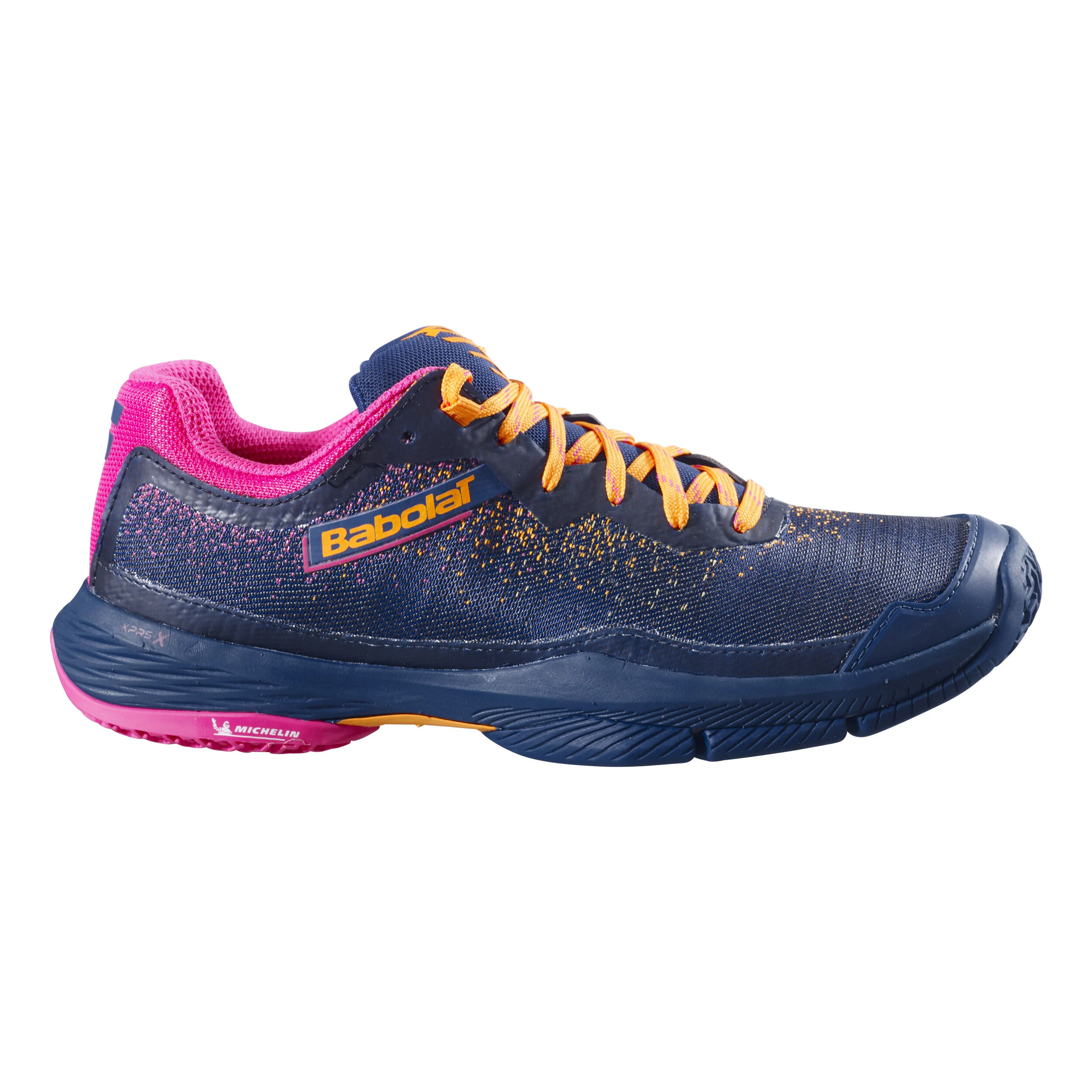 Babolat Jet Ritma Chaussures Padel Femmes - Bleu Foncé , Pink