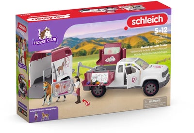 Schleich Ventrinærbil med Tilhenger