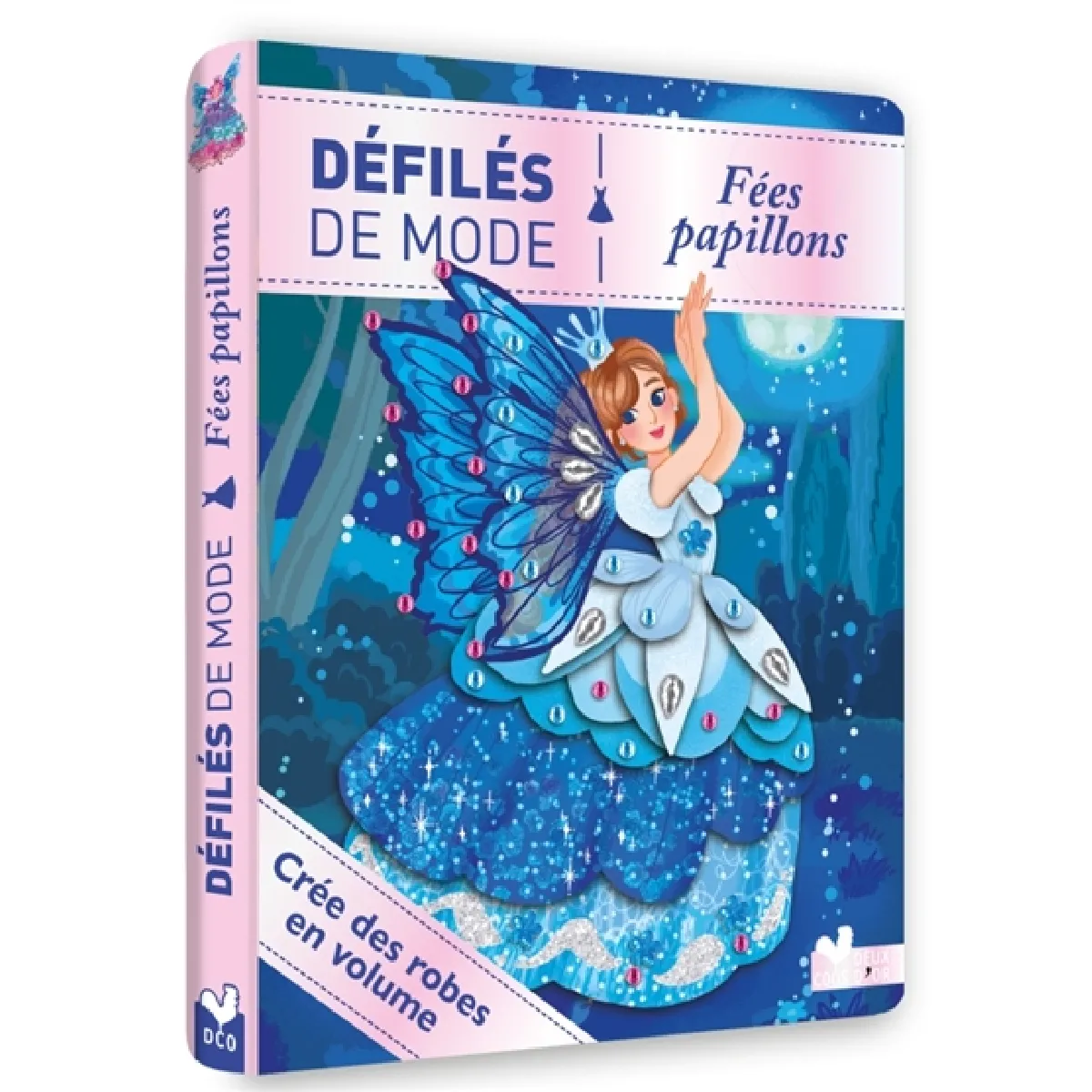 Fées papillons : pochette avec accessoires