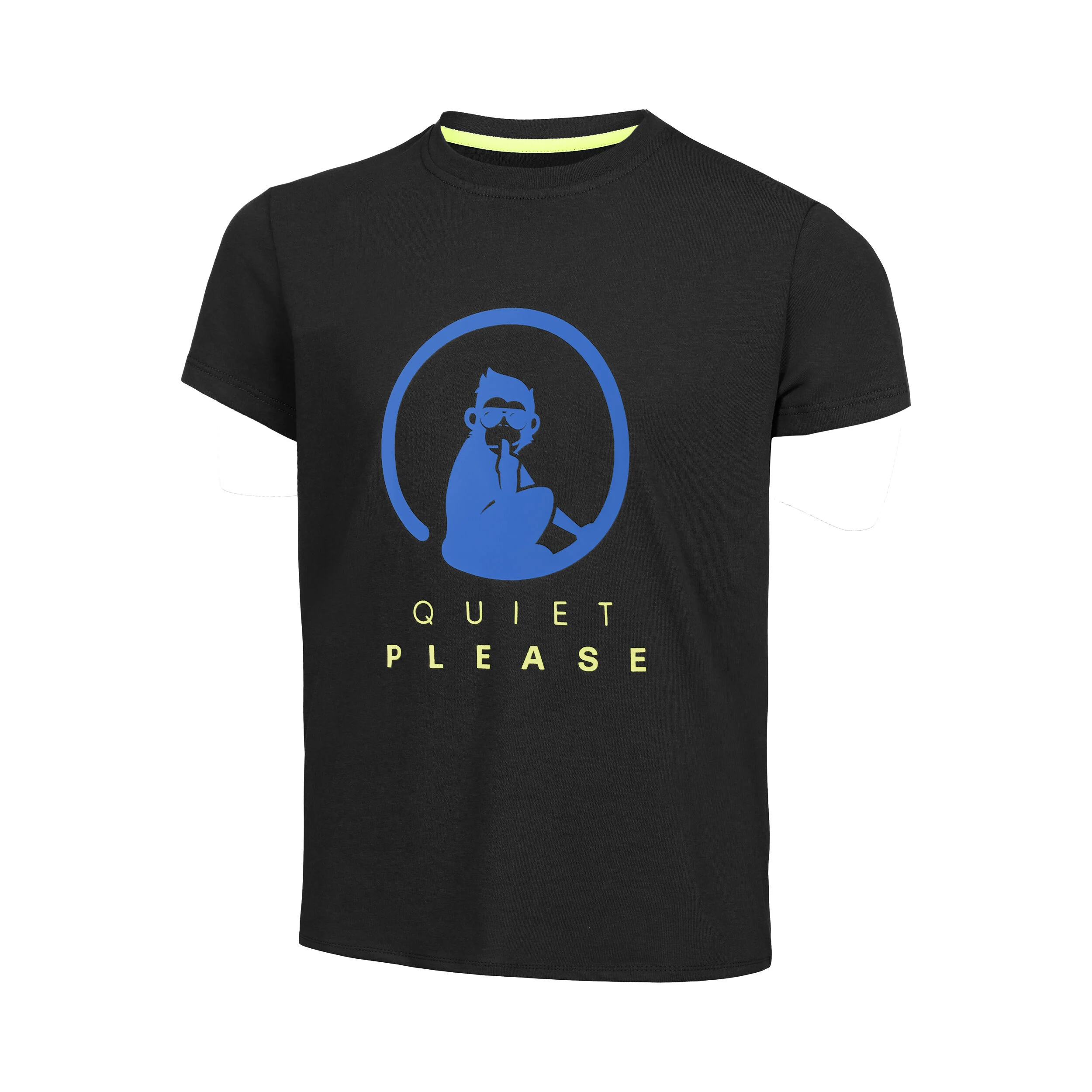 Quiet Please Advantage Logo T-shirt Garçons - Noir , Bleu