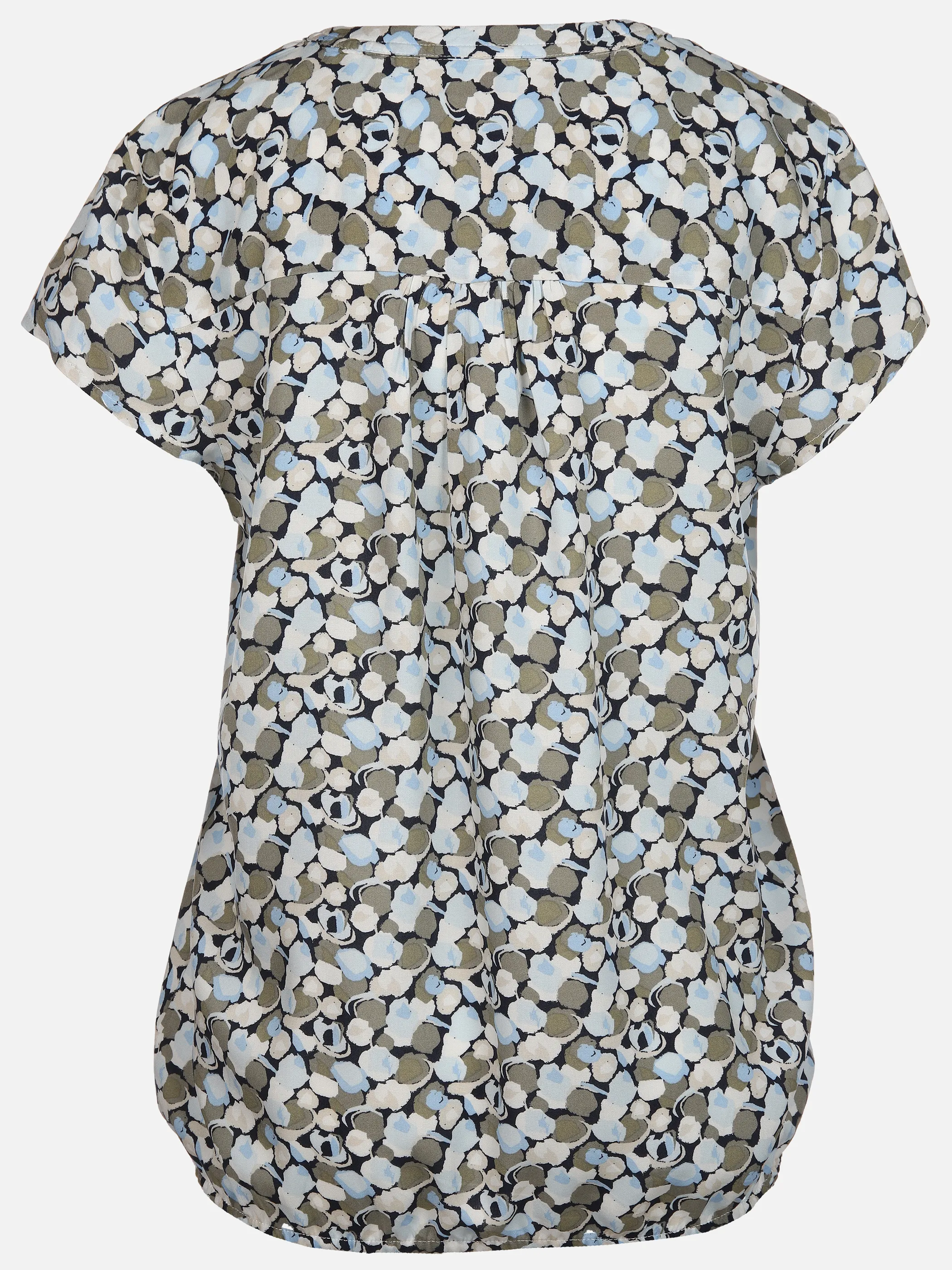 Damen Schlupfbluse mit Alloverprint