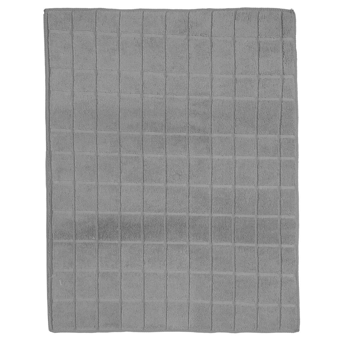 TAPIS VAISSELLE MICROFIBRE GRIS D.50X38CM