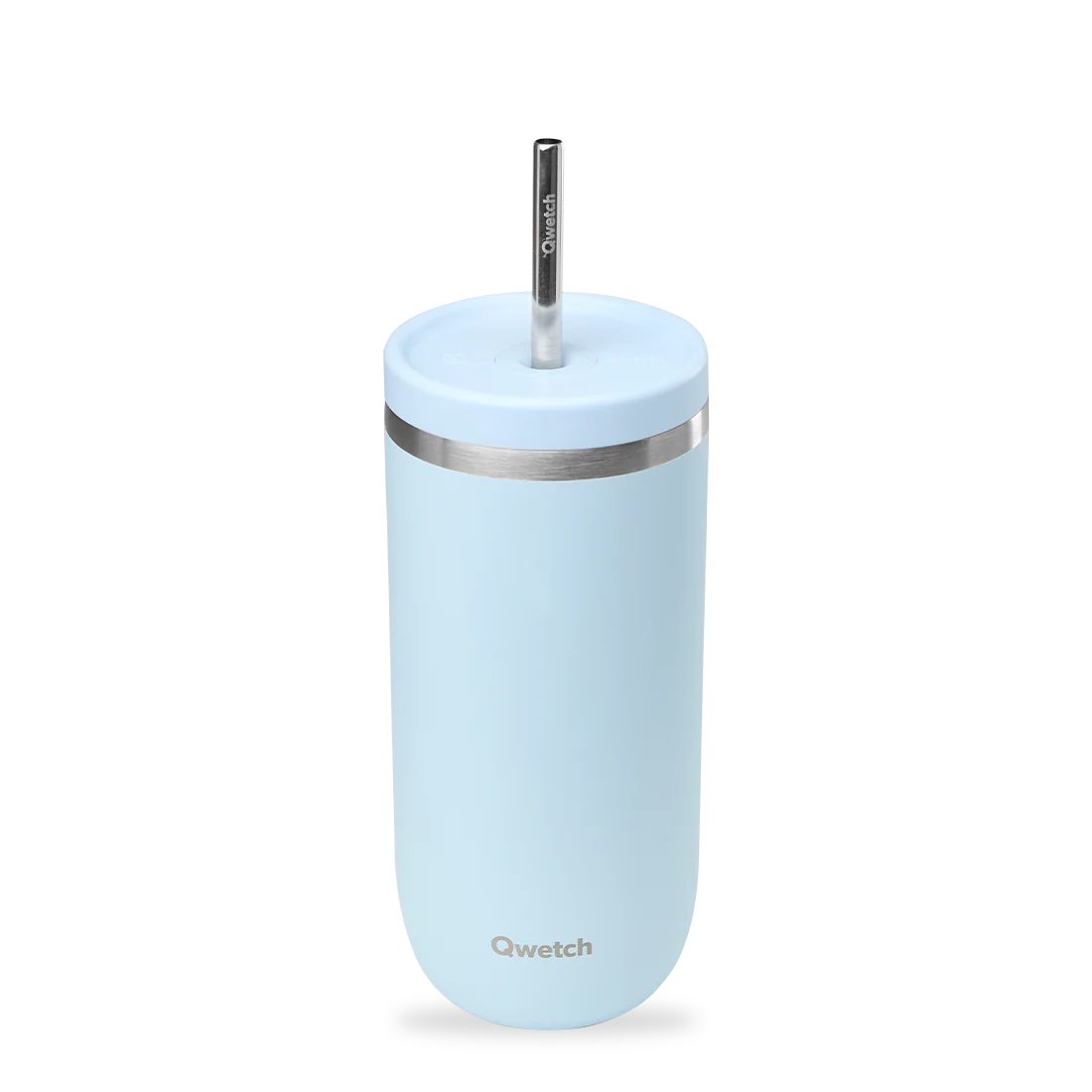 Cold Cup isotherme - Bouchon Pastel Bleu        &ndash;        Qwetch