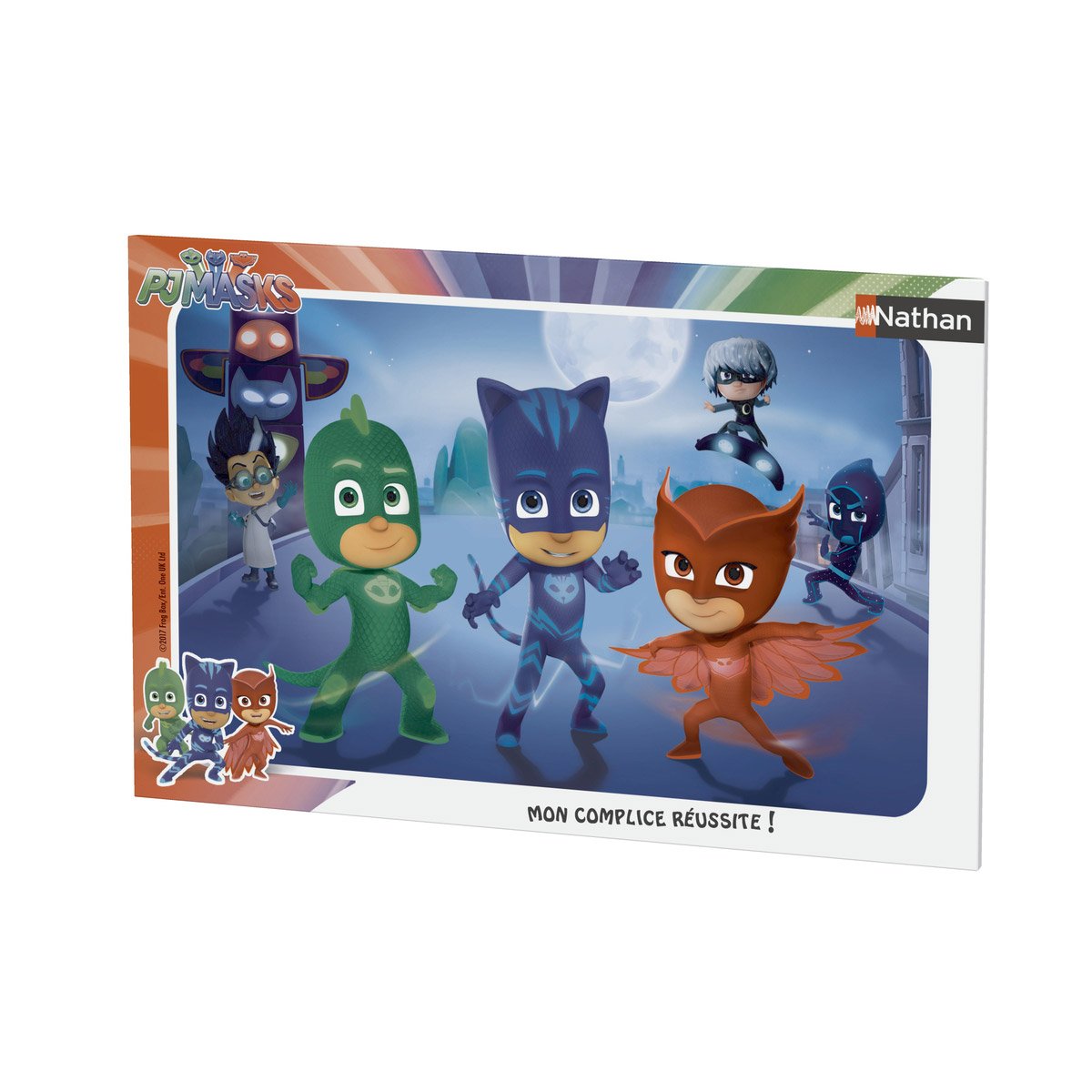 Puzzle cadre 15 pièces - Yoyo, Bibou et Gluglu - Pyjamasques
