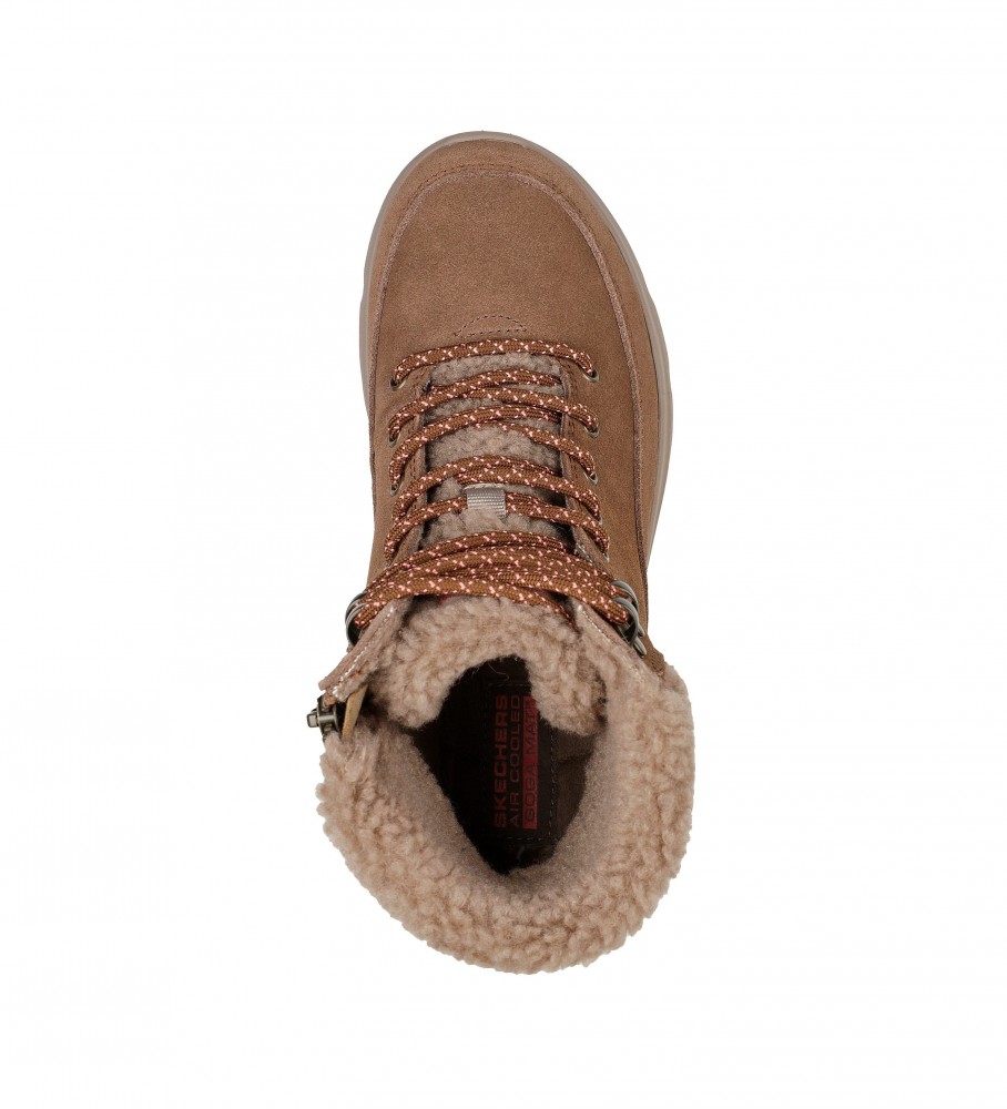 Botas Skechers On-the-GO Glacial Ultra em couro