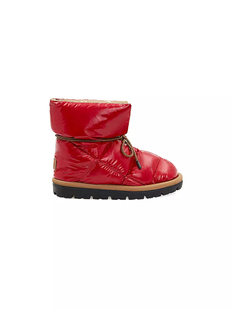 FLUFIE Snowboots SHINY rot