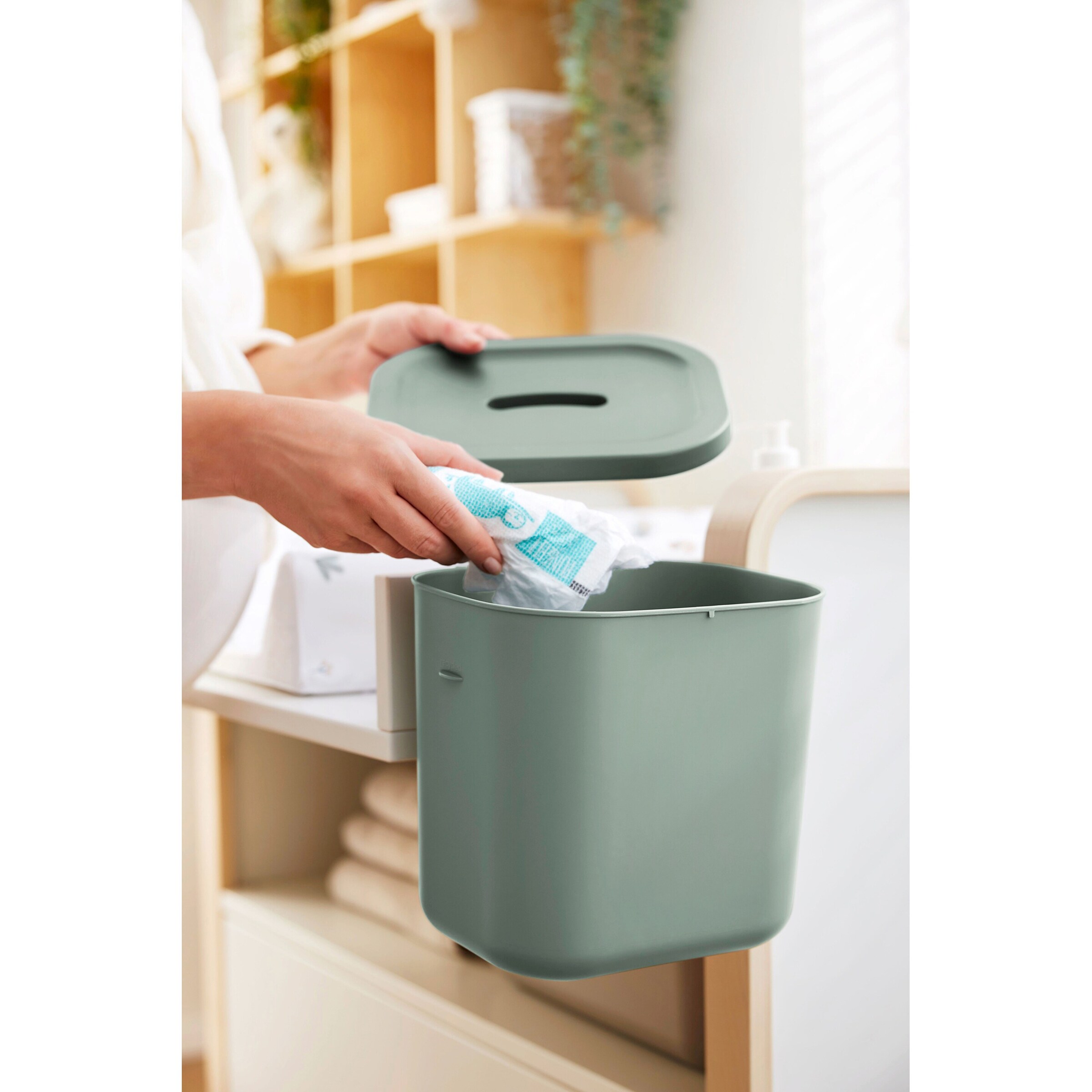 Rotho Babydesign Windeleimer Kayo salbeigrün
