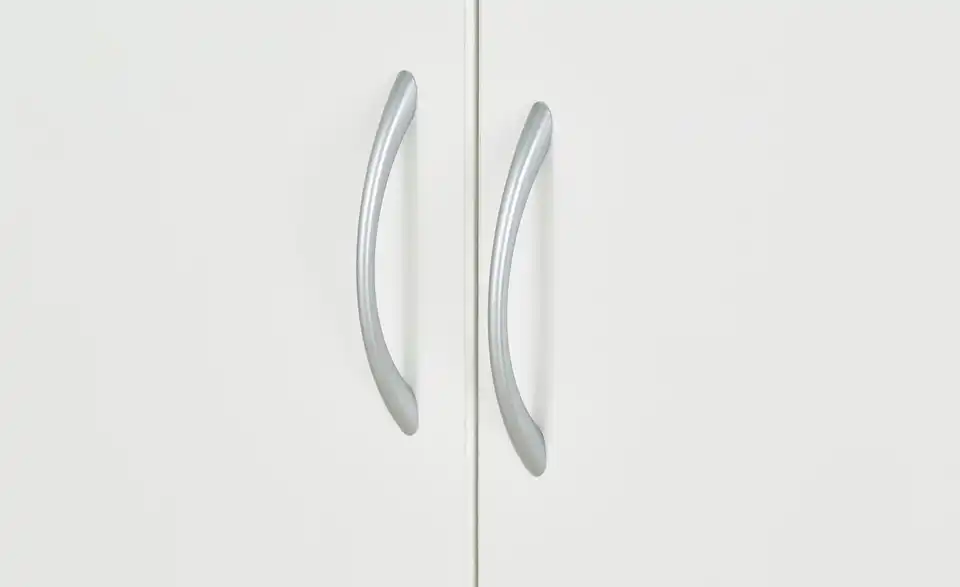 Schrank, 2-türig Multischrank-System 80 cm Weiß