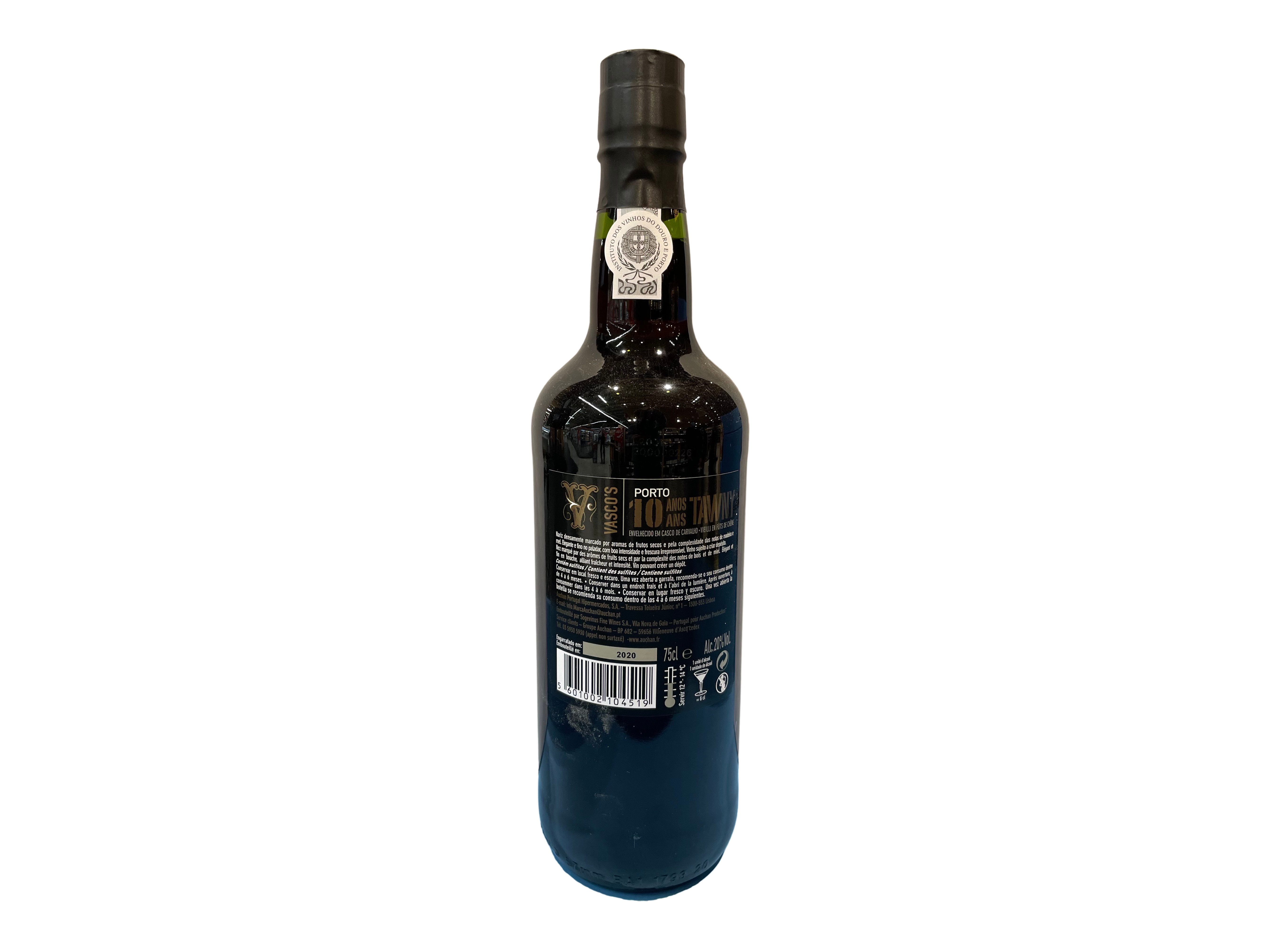 VINHO PORTO VASCO'S 10 ANOS 0.75L