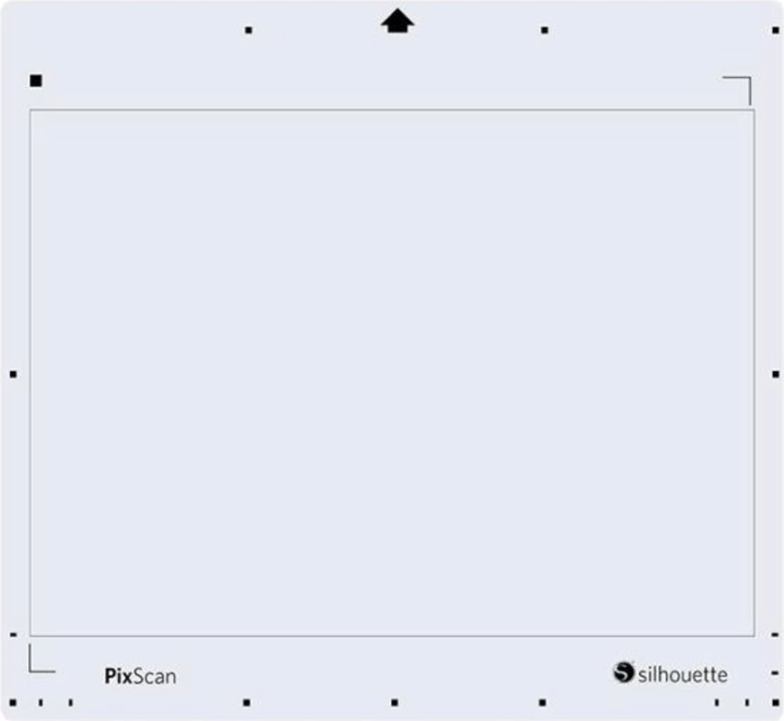 Silhouette  PixScan™ Cutting Mat, Cameo Series    Schneiden mit gedruckten Designs & handgezeichneten Motiven
