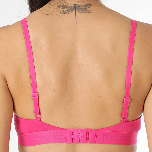 Soutien-Gorge Femme Unlined Triangle 4144 Rose Fuchsia
