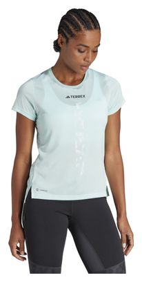 Maillot manches courtes Femme adidas Terrex Agravic Bleu