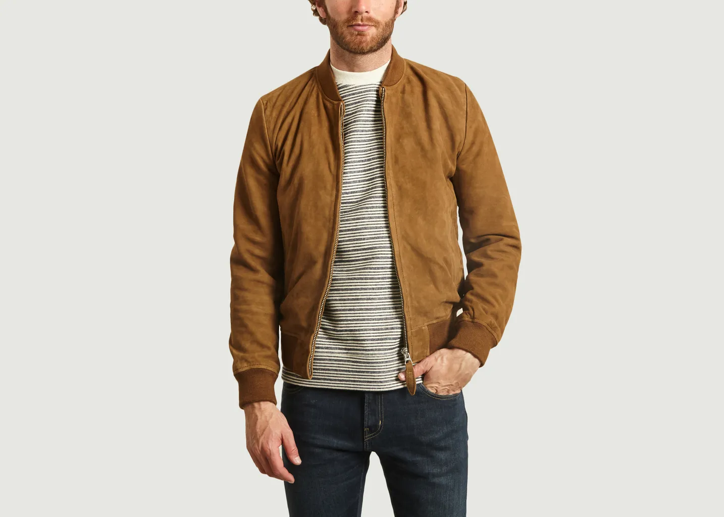 Bomber Schott en Daim Schott NYC